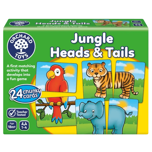 Orchard Game - Jungle Heads & Tails - Toy Wonder