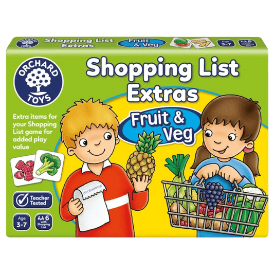 Orchard Game - S/List Booster Pack Fruit & Veg - Toy Wonder