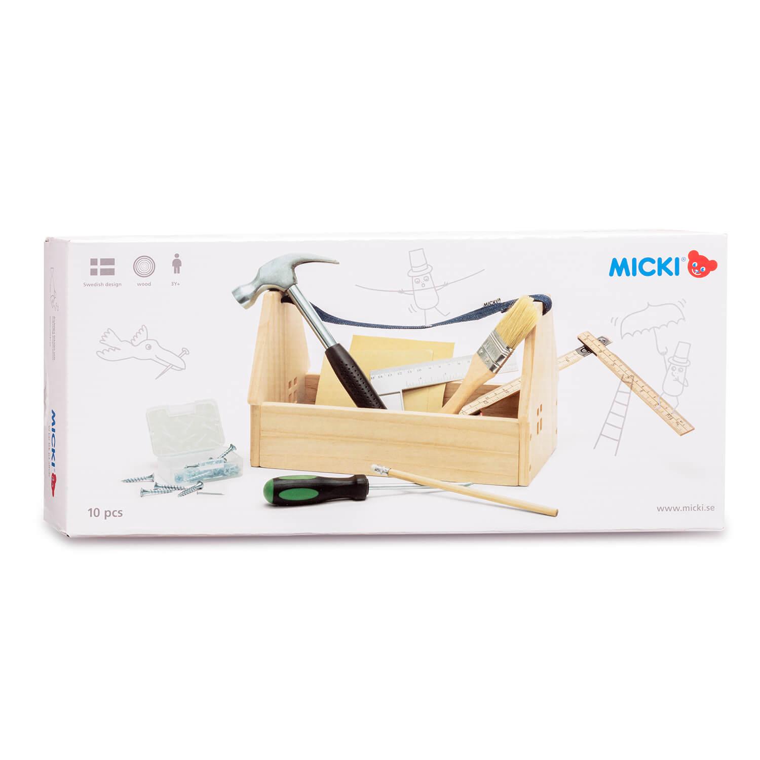 Micki Tool Box with Tools - Toy Wonder