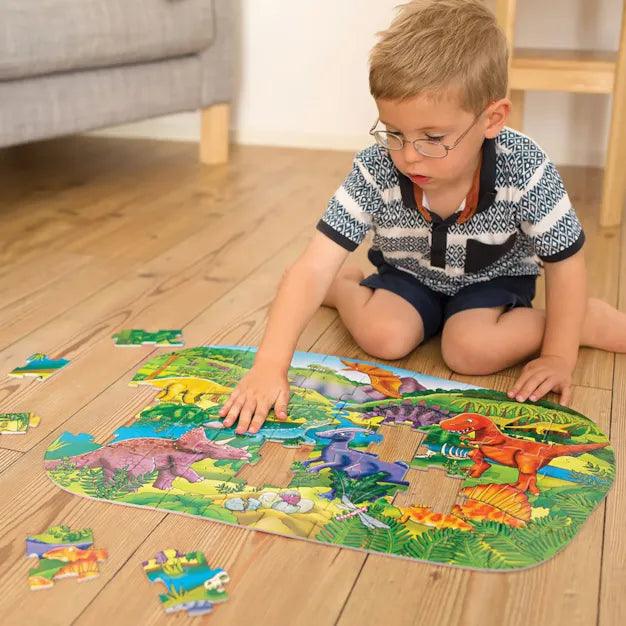 Orchard Jigsaw - Big Dinosaur Shaped Puzzle 50pc - Toy Wonder