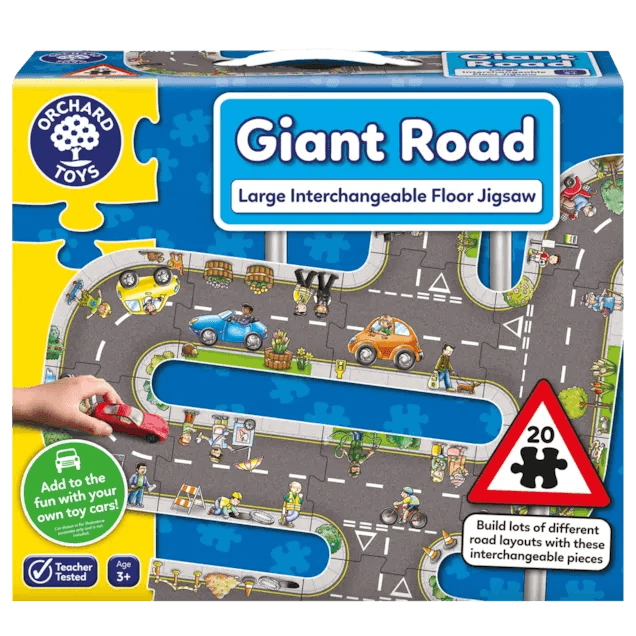 Orchard Jigsaw - Giant Road Floor Jigsaw 20pc - Toy Wonder