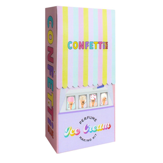 Confetti Blue - Ice Cream Scented Perfume Making Kit