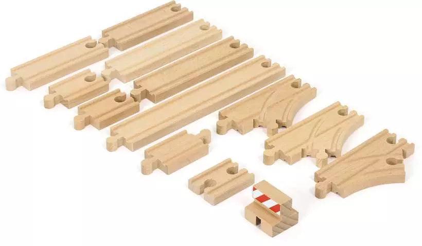 BRIO - Starter Track Pack B 13 pieces - Toy Wonder