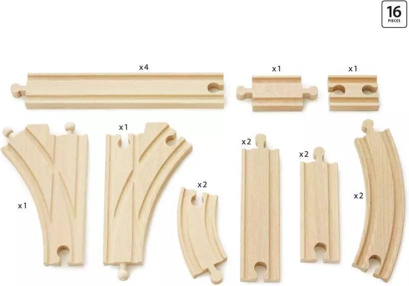 BRIO - Intermediate Expansion Pack 16 pieces - Toy Wonder