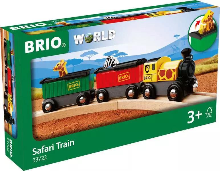 BRIO - Safari Railway Set 17 pieces - Toy Wonder