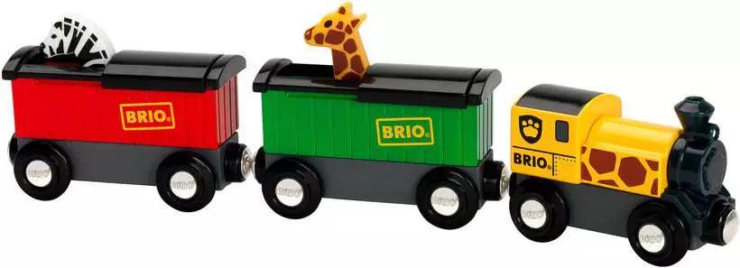 BRIO - Safari Railway Set 17 pieces - Toy Wonder