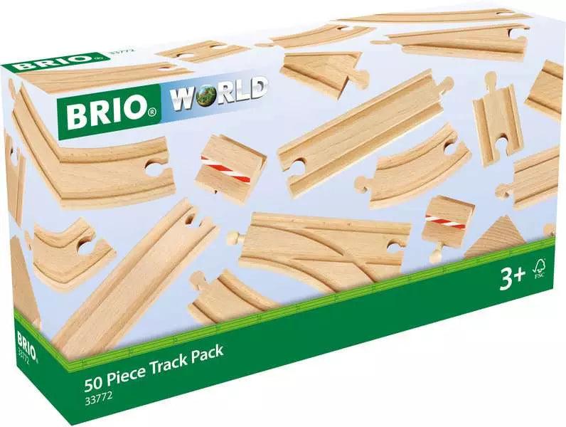 BRIO - 50 Piece Track Pack - Toy Wonder