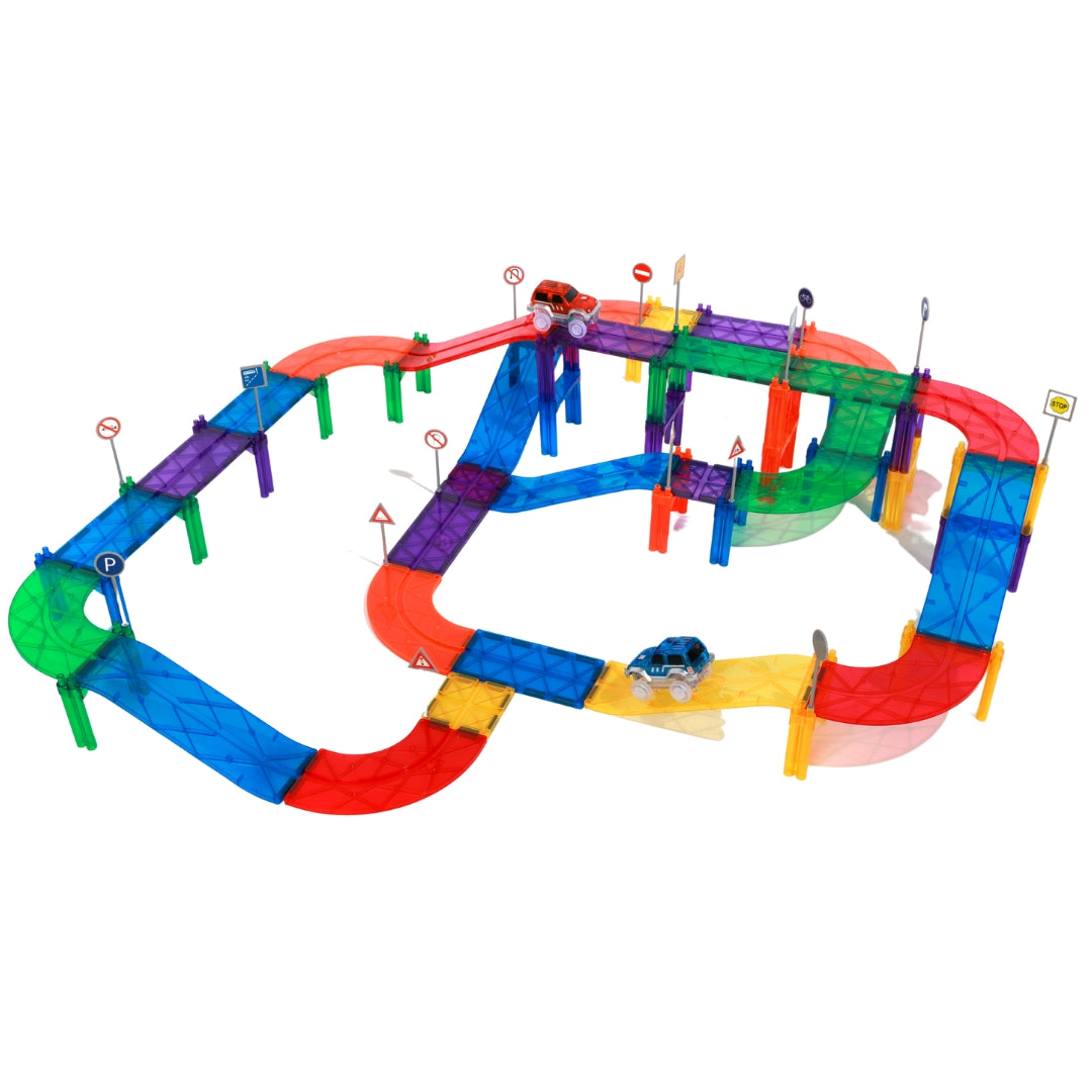 MNTL - Magnetic Car Track Set 108 pce