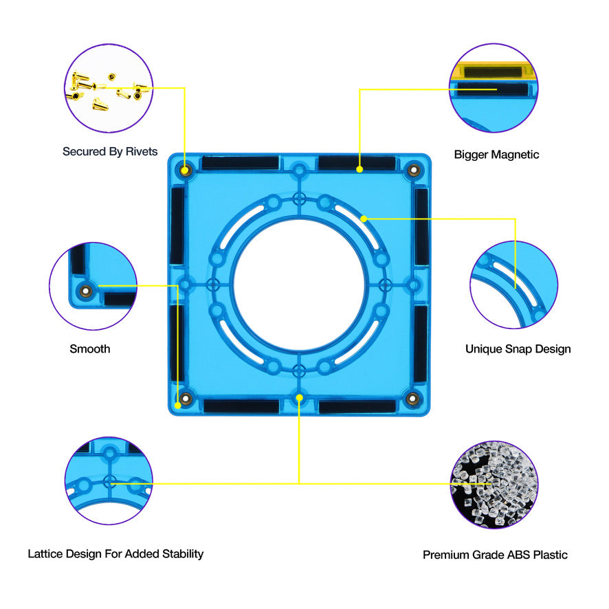 MNTL - Marble Rainbow Run Set 100 pcs