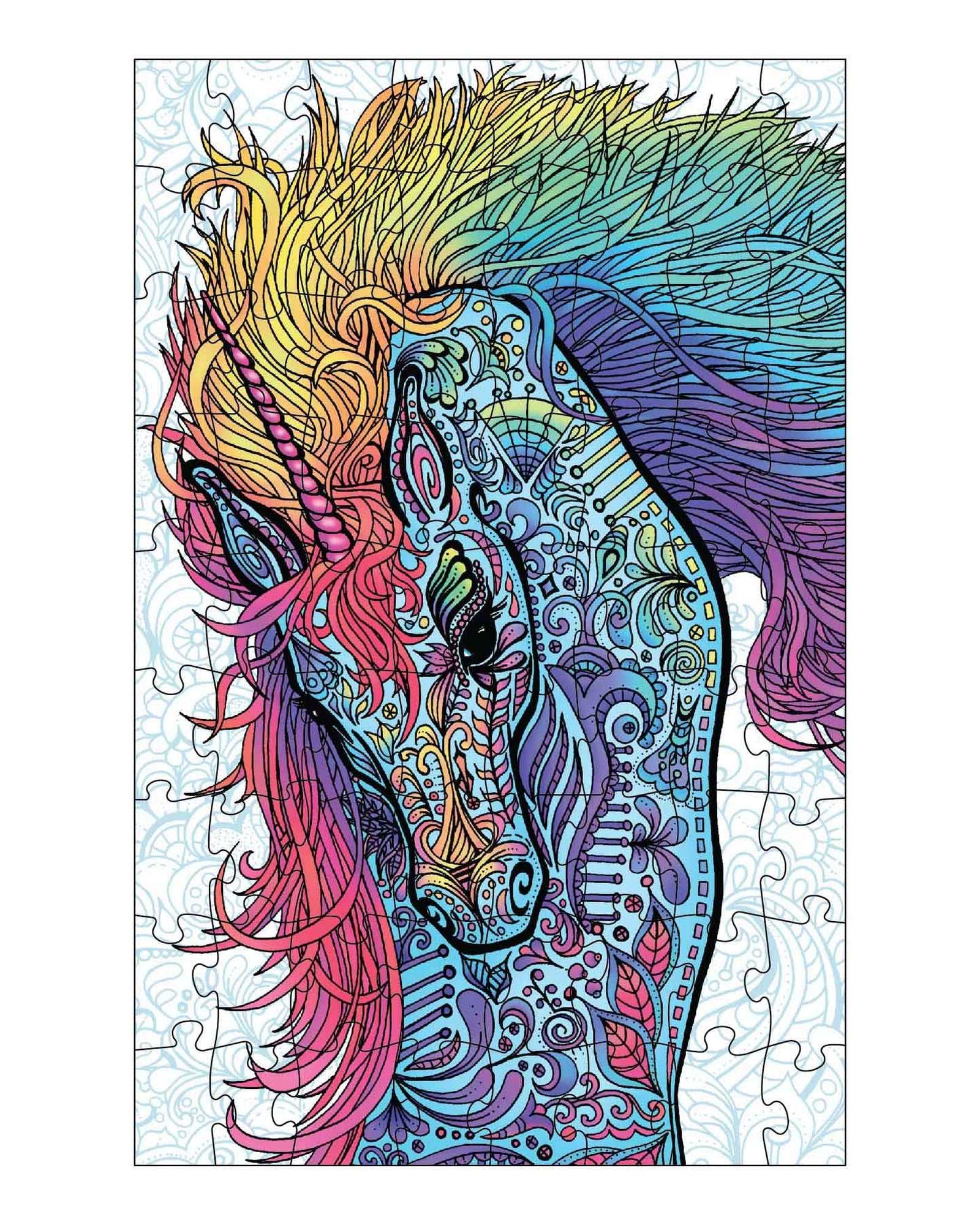 Mindful Living Kids - Imagine Like A Unicorn - 72 pc Puzzle