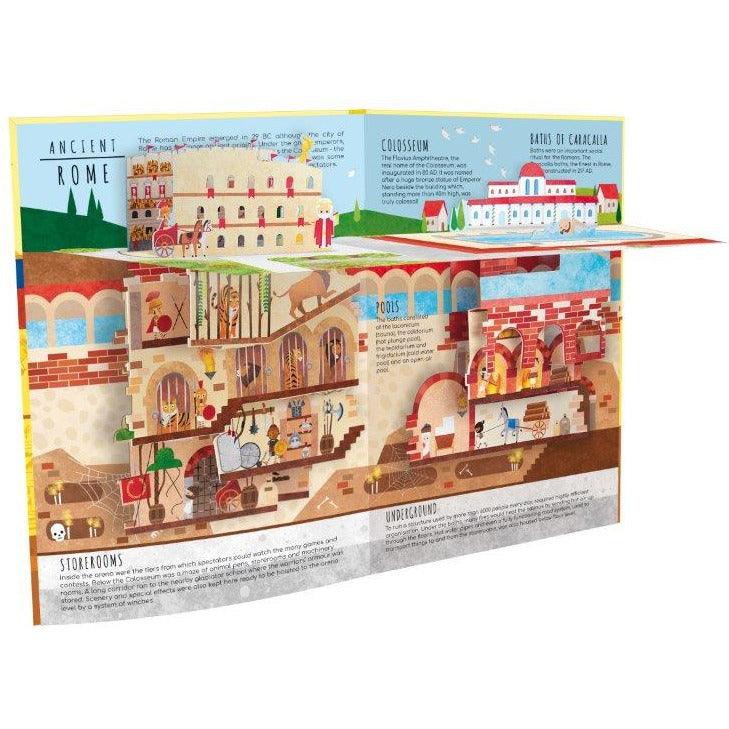 Sassi Above & Below Ancient Civilisastions Book - Toy Wonder