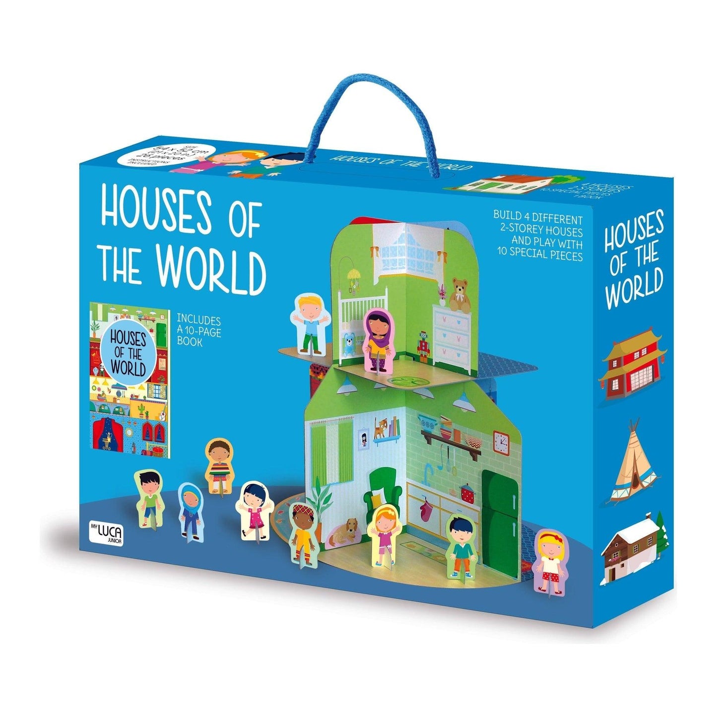 Sassi Houses of the World 3D and Book - Toy Wonder