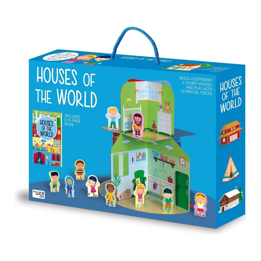 Sassi Houses of the World 3D and Book - Toy Wonder