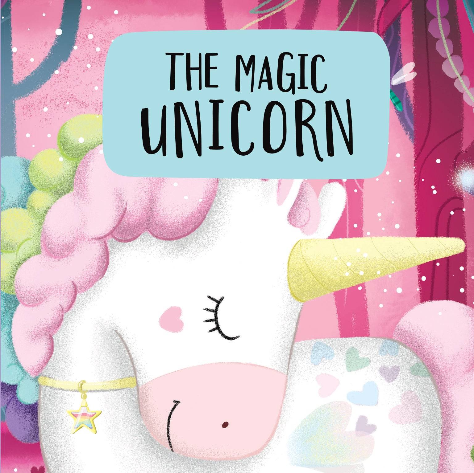 Sassi - Unicorn - Book and Giant Puzzle Set, 30 pcs