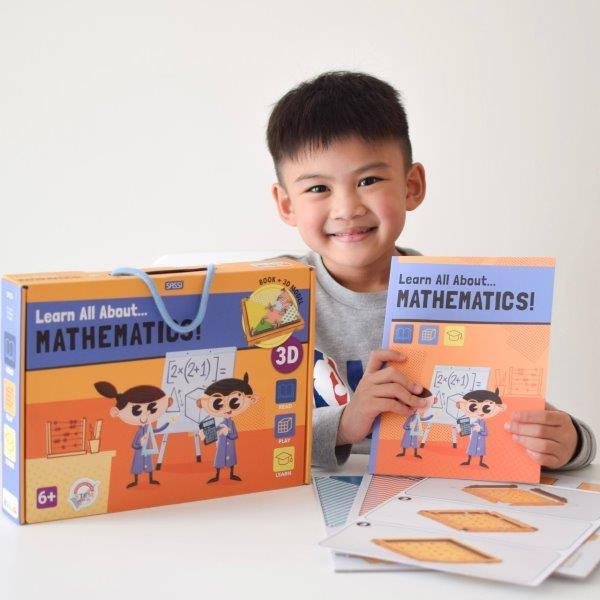 Sassi Learn all about Maths Model & Book Set - Toy Wonder