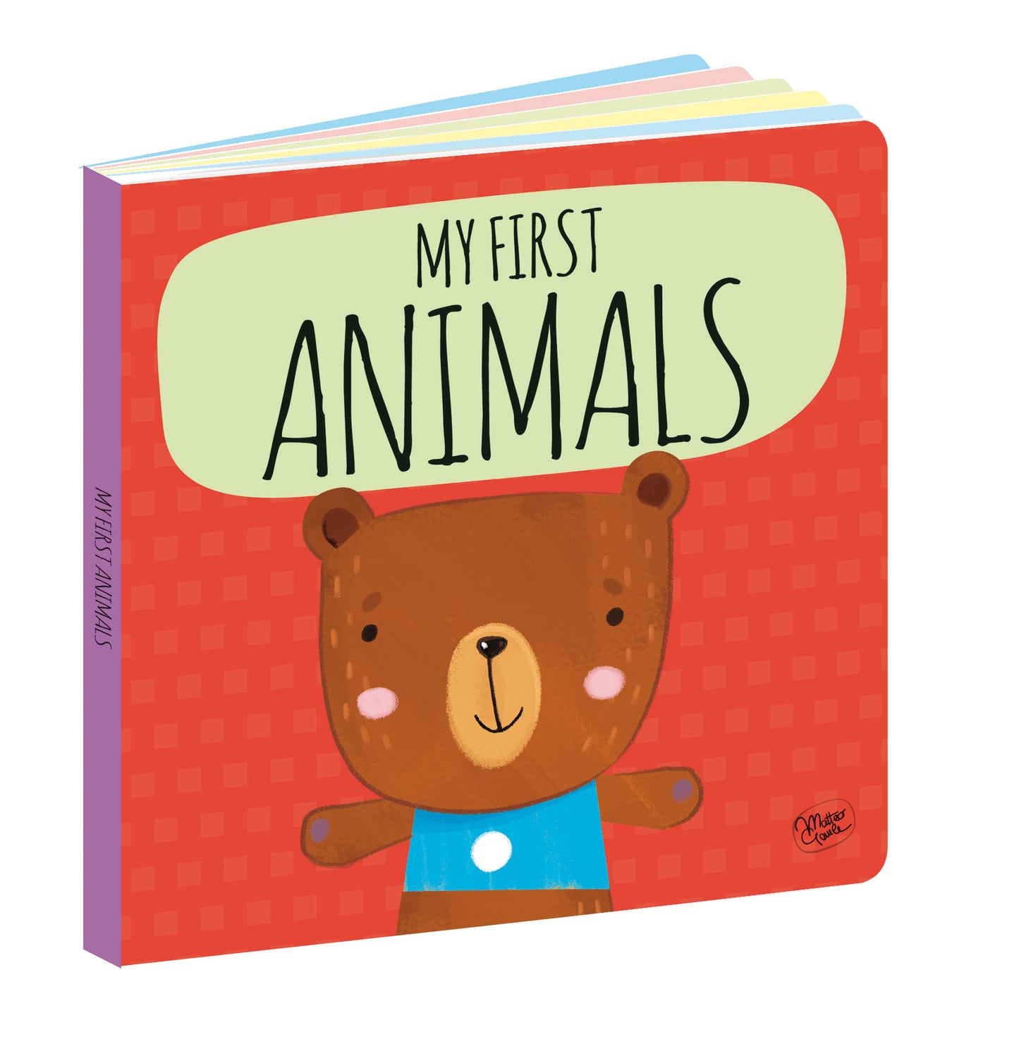 Sassi - My First Animals - Train Puzzle and Book Set