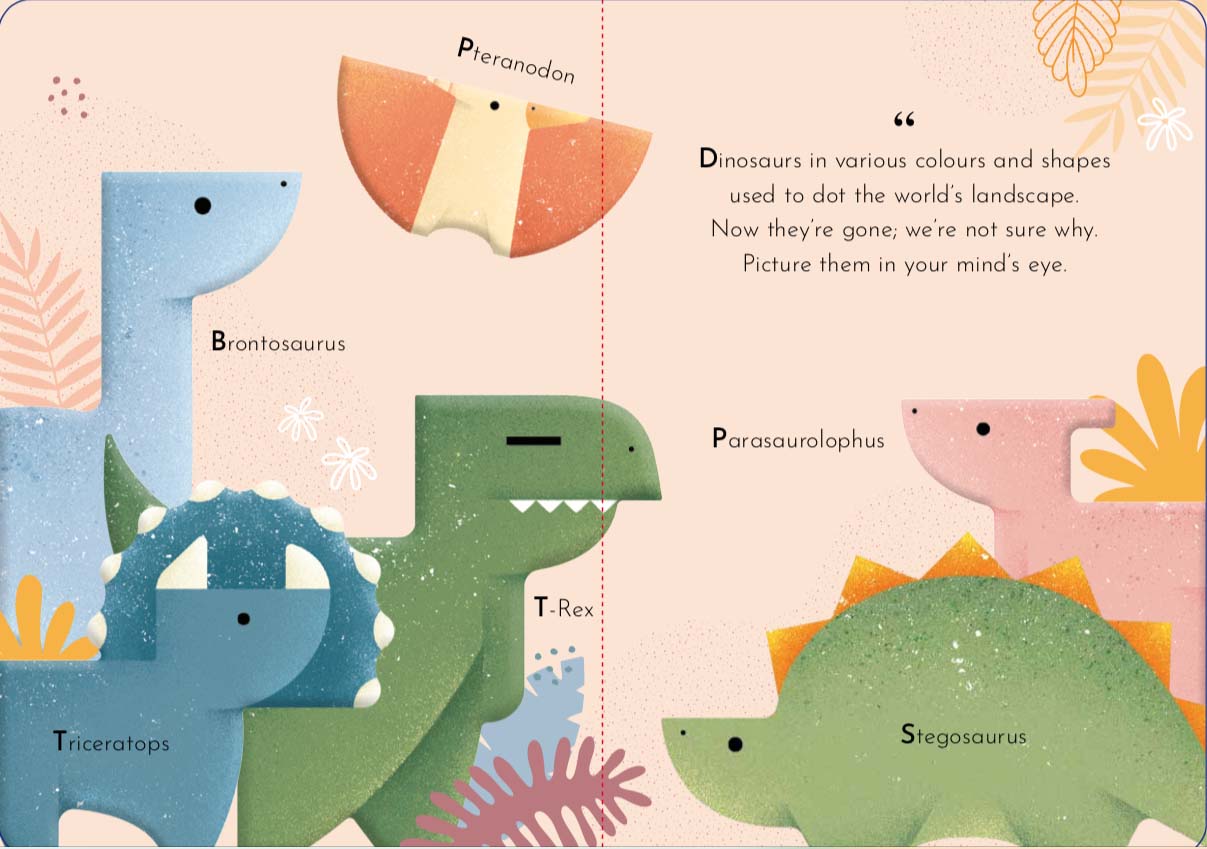 Sassi - Puzzle, Book and Wooden Dinosaurs