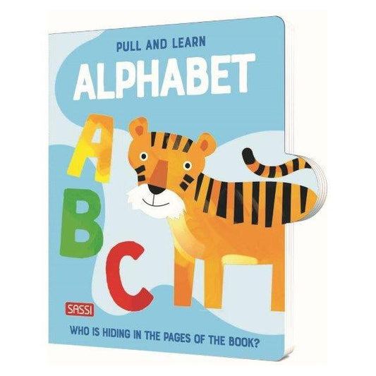 Sassi Pull and Play Book - The Alphabet - Toy Wonder