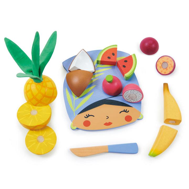 Tender Leaf Toys - Tropical Fruit Chopping Board - Toy Wonder