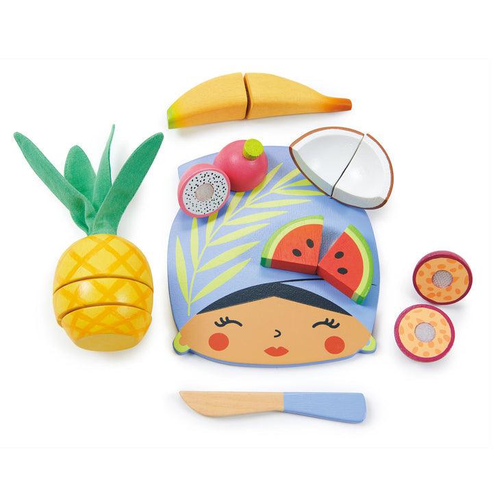 Tender Leaf Toys - Tropical Fruit Chopping Board - Toy Wonder