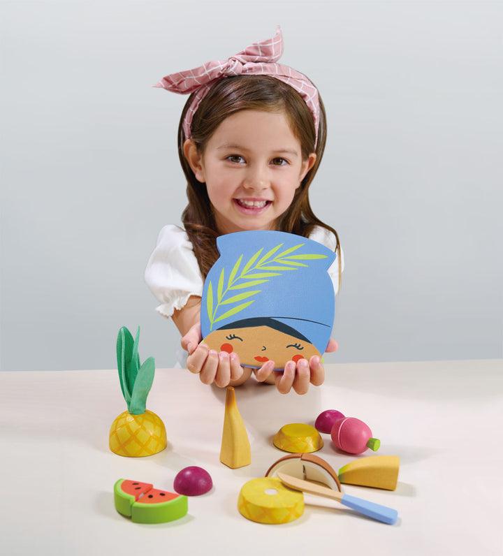 Tender Leaf Toys - Tropical Fruit Chopping Board - Toy Wonder