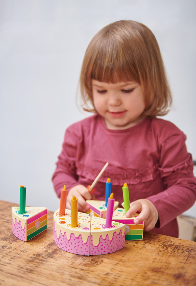 Tender Leaf Toys - Rainbow Birthday Cake