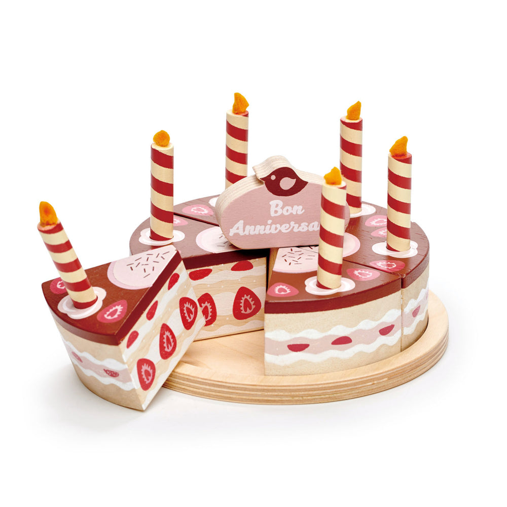 Tender Leaf Toys - Chocolate Birthday Cake