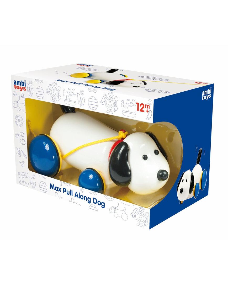 Ambi - Max Pull Along Dog - Toy Wonder