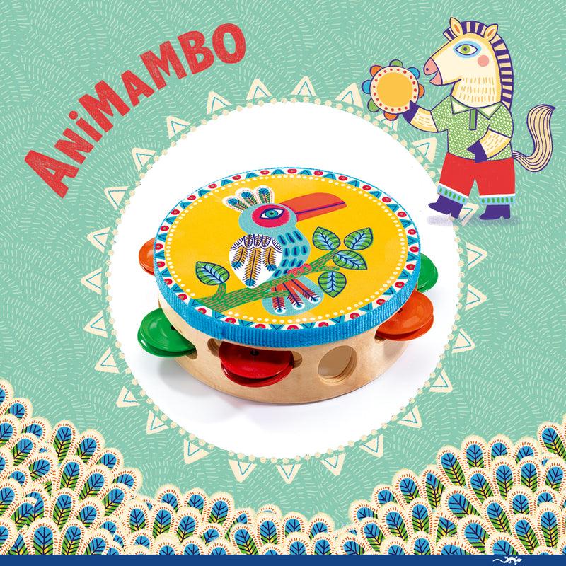 Animambo Tambourine - Toy Wonder