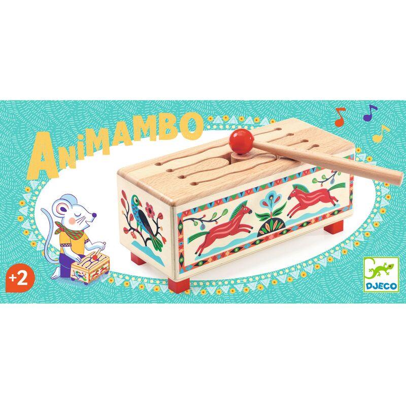 Animambo Wooden Drum - Toy Wonder