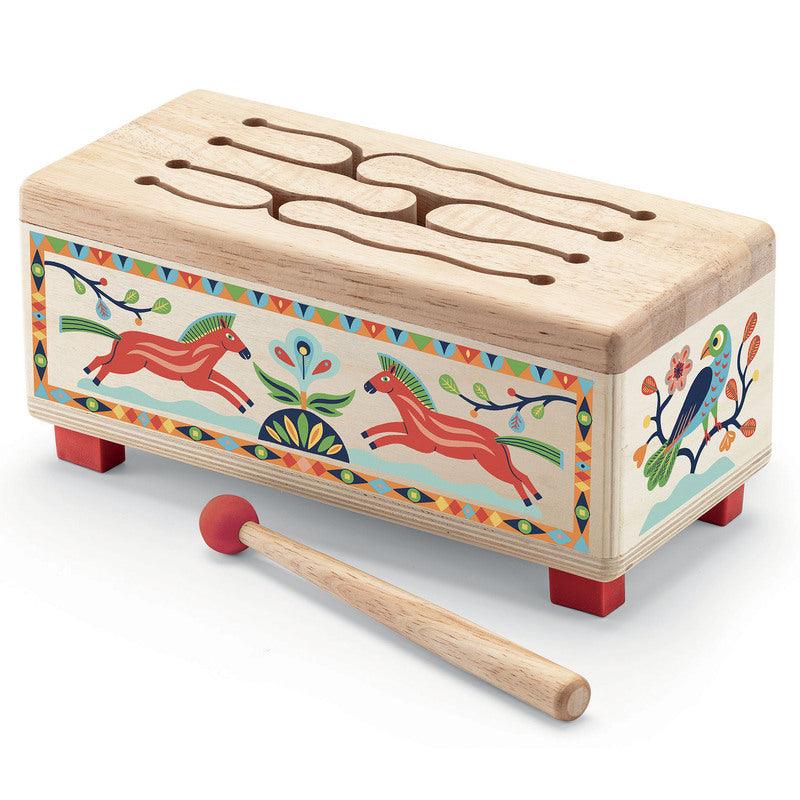 Animambo Wooden Drum - Toy Wonder