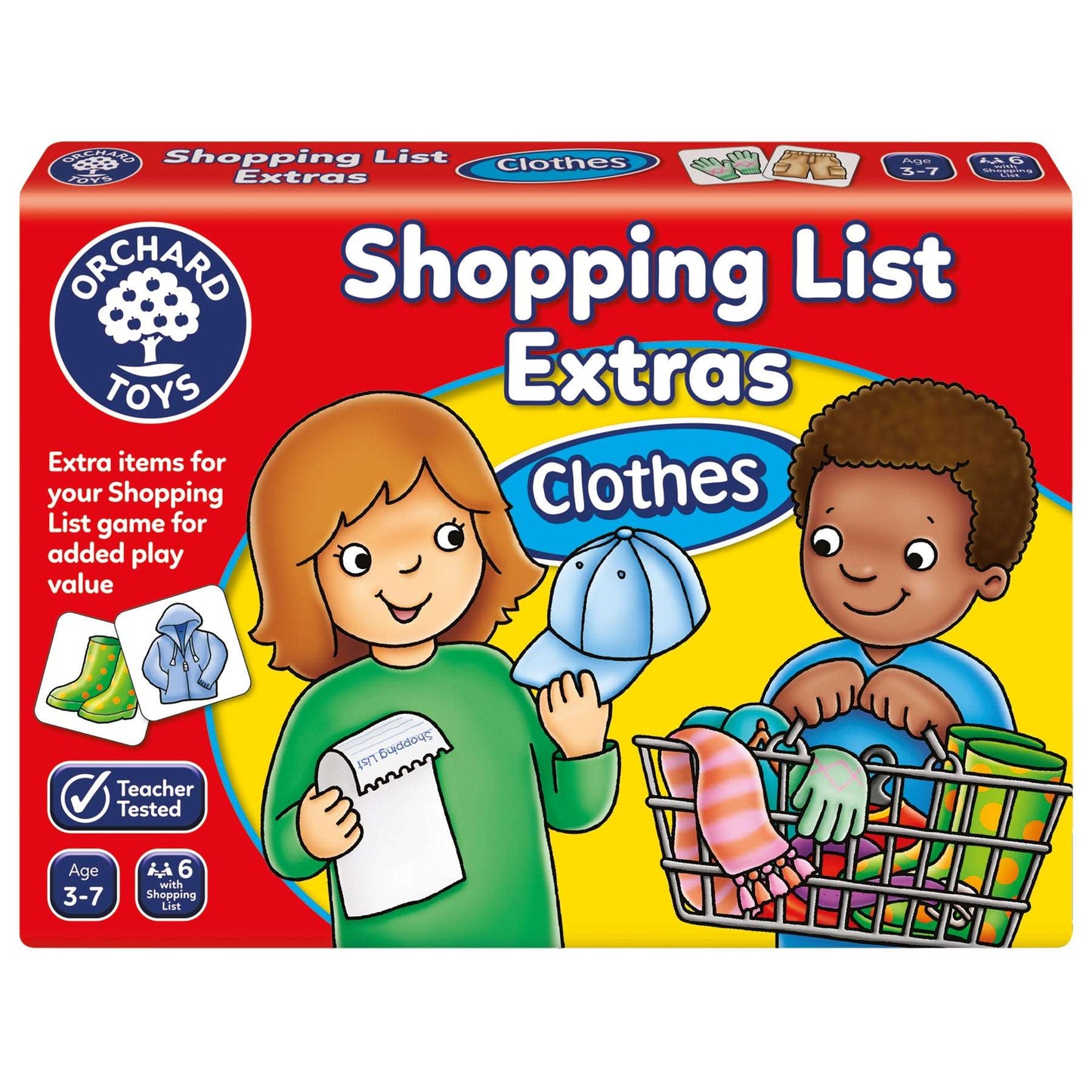 Orchard Game - Shopping List Booster Pack Clothes