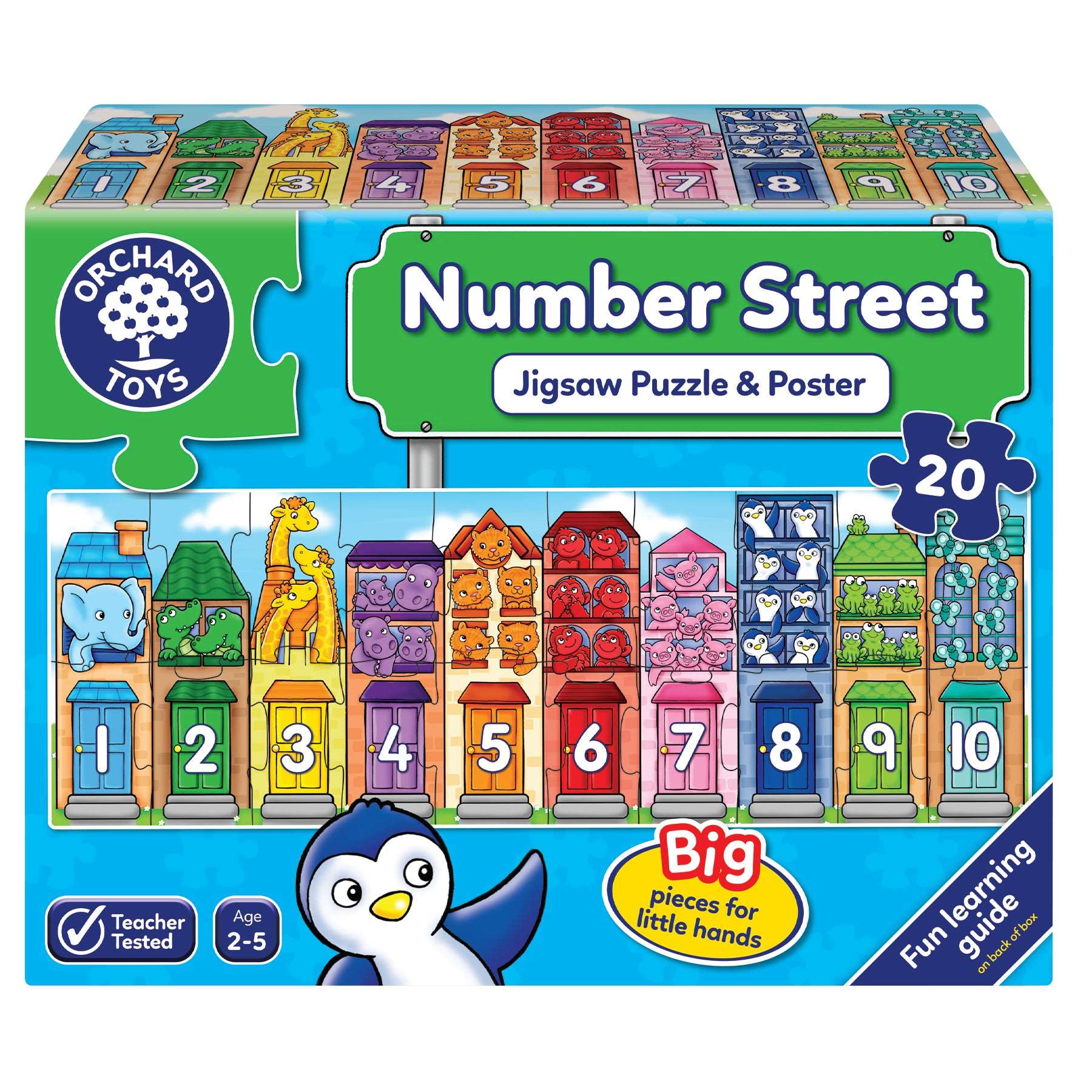 Orchard Jigsaw - Number Street 20pc