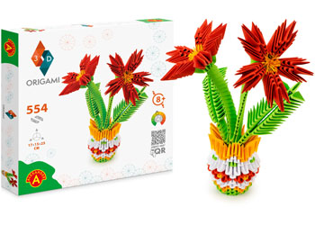 Origami 3D - Flowerpot